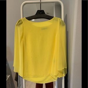 Alice and Olivia yellow top!